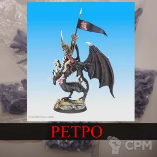 Описание картинки Rakarth the Beastlord on Black Dragon от White Rhino по цене 999руб | Свободный Рынок Миниатюр - СРМ
