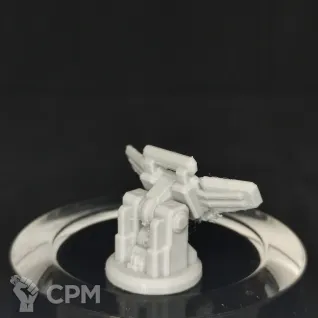 Описание картинки Антенна для зданий, большая 45 от Dwarf Pirate Foundry по цене 50руб | Свободный Рынок Миниатюр - СРМ
