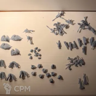 Описание картинки Aeldari Rangers битцы, печать от fuseddisplay по цене 700руб | Свободный Рынок Миниатюр - СРМ