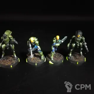 Описание картинки Raptor Boarding Squad от Darnaks по цене 3 200руб | Свободный Рынок Миниатюр - СРМ