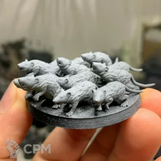 Описание картинки Rat Swarms от 3Д-Печка по цене 80руб | Свободный Рынок Миниатюр - СРМ