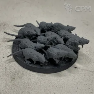 Описание картинки Rat Swarms от 3Д-Печка по цене 80руб | Свободный Рынок Миниатюр - СРМ
