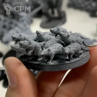 Описание картинки Rat Swarms от 3Д-Печка по цене 80руб | Свободный Рынок Миниатюр - СРМ