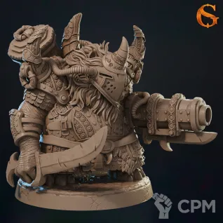 Описание картинки Ravaging Rhino от Manufactorum76 по цене 2 750руб | Свободный Рынок Миниатюр - СРМ