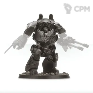 Описание картинки Raven Guard Contemptor Dreadnought от Salamanders Anvil по цене 800руб | Свободный Рынок Миниатюр - СРМ