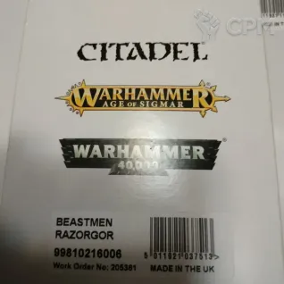 Описание картинки Razorgor (finecast) от Plotinus по цене 3 500руб | Свободный Рынок Миниатюр - СРМ