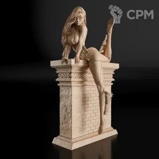 Описание картинки Black Cat Фигурка (Marvel) от GAS3TXD  по цене 4 600руб | Свободный Рынок Миниатюр - СРМ