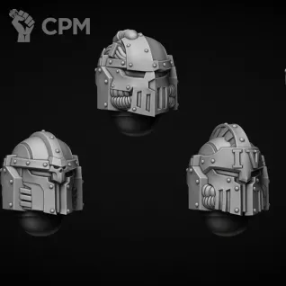 Описание картинки шлем тип "Mendax" Siege Guard от LDBits по цене 455руб | Свободный Рынок Миниатюр - СРМ