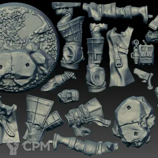 Описание картинки Ciaphas Cain (Scan) от AxeL's Forge по цене 300руб | Свободный Рынок Миниатюр - СРМ