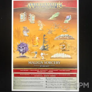 Описание картинки AoS: Malign Sorcery (MO) от Akella по цене 10 500руб | Свободный Рынок Миниатюр - СРМ