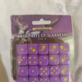 Описание картинки Hedonites of Slaanesh Dice Set от User19033 по цене 7 000руб | Свободный Рынок Миниатюр - СРМ