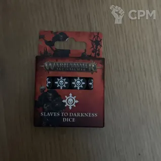Описание картинки Slaves to Darkness Dice Set от zurdo по цене 3 500руб | Свободный Рынок Миниатюр - СРМ
