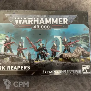 Описание картинки Aeldari Dark Reapers от vasilifas по цене 4 500руб | Свободный Рынок Миниатюр - СРМ