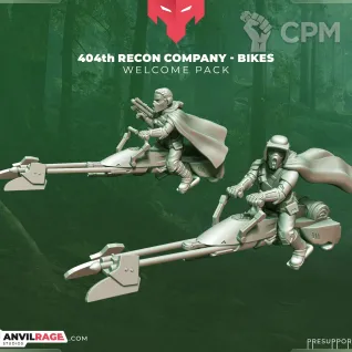 Описание картинки Recon Bikers от Helnex workshop  по цене 500руб | Свободный Рынок Миниатюр - СРМ