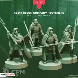 Описание картинки Recon Butchers от Helnex workshop  по цене 500руб | Свободный Рынок Миниатюр - СРМ