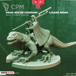 Описание картинки Recon Lizard от Helnex workshop  по цене 800руб | Свободный Рынок Миниатюр - СРМ