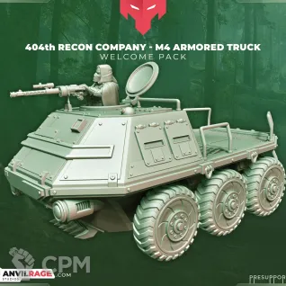 Описание картинки Recon Truck от Helnex workshop  по цене 2 300руб | Свободный Рынок Миниатюр - СРМ