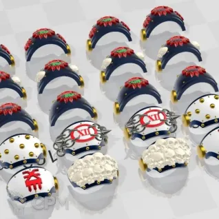 Описание картинки World Eaters Tartaros Shoulder Pads от Saudad по цене 300руб | Свободный Рынок Миниатюр - СРМ
