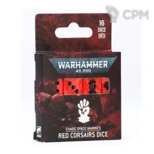 Описание картинки Red Corsairs Dice от Warp-Smuggling по цене 3 500руб | Свободный Рынок Миниатюр - СРМ