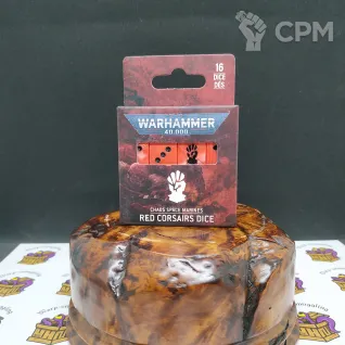 Описание картинки Red Corsairs Dice от Warp-Smuggling по цене 3 500руб | Свободный Рынок Миниатюр - СРМ