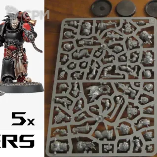 Описание картинки Red Corsairs Raiders (Оригинал) от Barbara по цене 4 000руб | Свободный Рынок Миниатюр - СРМ