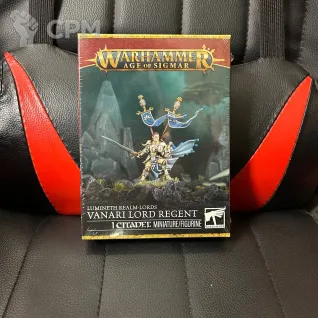 Описание картинки Lumineth Vanari Lord Regent от vasilifas по цене 3 500руб | Свободный Рынок Миниатюр - СРМ