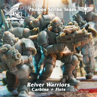 Описание картинки Phobos Strike Team от 3D and painting по цене 1 000руб | Свободный Рынок Миниатюр - СРМ