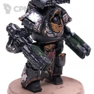 Описание картинки Contemptor Dreadnought от Hakon по цене 1 500руб | Свободный Рынок Миниатюр - СРМ