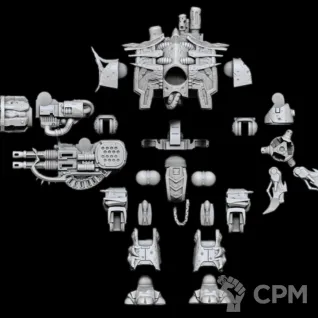 Описание картинки THOUSAND SONS Leviathan DREADNOUGHT от 3Д печать миниатюр по цене 1 971руб | Свободный Рынок Миниатюр - СРМ