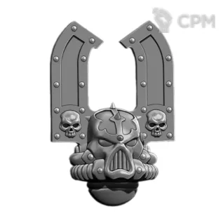 Описание картинки World Eaters -  Berzerks Helmet от 3Д печать миниатюр по цене 42руб | Свободный Рынок Миниатюр - СРМ
