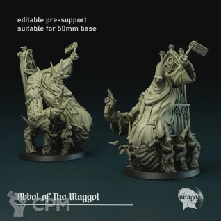 Описание картинки Abbot of The Maggot от Manufactorum76 по цене 1 750руб | Свободный Рынок Миниатюр - СРМ