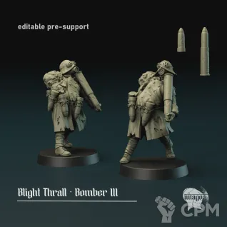 Описание картинки Blitght Thrall - Bombers от Manufactorum76 по цене 500руб | Свободный Рынок Миниатюр - СРМ