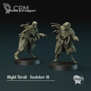 Описание картинки Blight Thrall - Snatcher от Manufactorum76 по цене 480руб | Свободный Рынок Миниатюр - СРМ