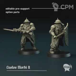 Описание картинки Custos Morbi 2 от Manufactorum76 по цене 200руб | Свободный Рынок Миниатюр - СРМ