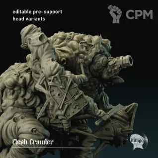 Описание картинки Flesh Crawler от Manufactorum76 по цене 2 000руб | Свободный Рынок Миниатюр - СРМ