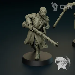 Описание картинки Mourn Thralls от Manufactorum76 по цене 800руб | Свободный Рынок Миниатюр - СРМ