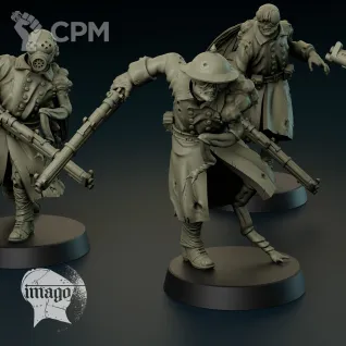 Описание картинки Mourn Thralls от Manufactorum76 по цене 800руб | Свободный Рынок Миниатюр - СРМ
