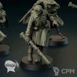 Описание картинки Mourn Thralls от Manufactorum76 по цене 800руб | Свободный Рынок Миниатюр - СРМ
