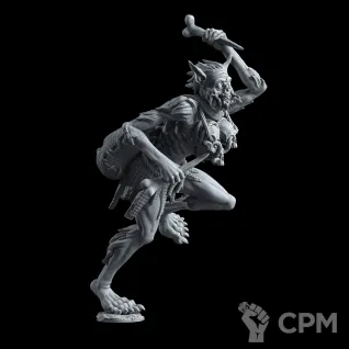 Описание картинки МОРОК: миниатюры Кикимора и Вурдалак от MinisMaker по цене 1 200руб | Свободный Рынок Миниатюр - СРМ