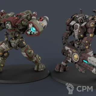 Описание картинки XV107 R'varna Battlesuit [Alternative, New] от Tridax Forge по цене 1 450руб | Свободный Рынок Миниатюр - СРМ