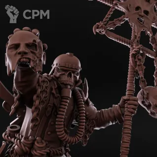 Описание картинки Ренегаты Крига Командник от Laboratory of Chaos по цене 250руб | Свободный Рынок Миниатюр - СРМ