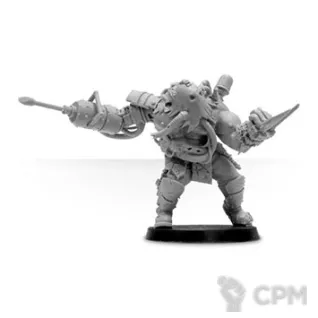 Описание картинки RENEGADE OGRYN BERSERKER BOSS WITH DRILL. от Серж по цене 1 000руб | Свободный Рынок Миниатюр - СРМ