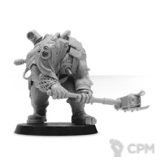 Описание картинки RENEGADE OGRYN BERSERKER WITH HAMMER. от Серж по цене 1 000руб | Свободный Рынок Миниатюр - СРМ