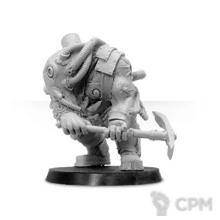 Описание картинки RENEGADE OGRYN BERSERKER WITH PICK. от Серж по цене 1 000руб | Свободный Рынок Миниатюр - СРМ