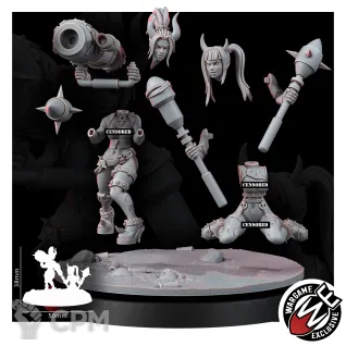 Описание картинки RENEGADES OF EXCESS RAPTURE BARRAGE WEAPON TEAMS от Manufactorum76 по цене 450руб | Свободный Рынок Миниатюр - СРМ