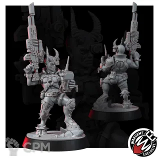 Описание картинки RENEGADES OF EXCESS SHARPSHOOTERS от Manufactorum76 по цене 500руб | Свободный Рынок Миниатюр - СРМ