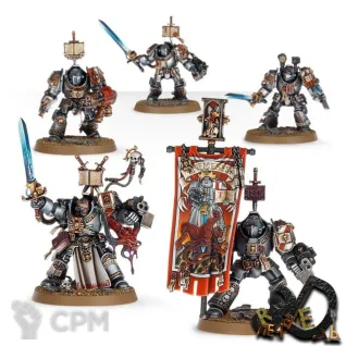 Описание картинки Paladins Squad And Grey Knights Terminators от R.E.print по цене 990руб | Свободный Рынок Миниатюр - СРМ