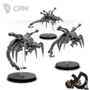 Описание картинки Necron Canoptek Acanthrites от R.E.print по цене 690руб | Свободный Рынок Миниатюр - СРМ