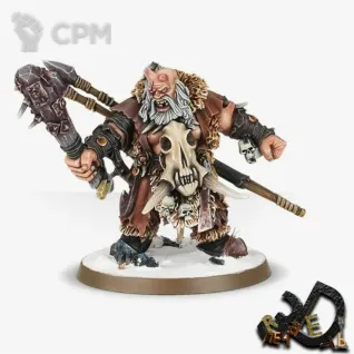 Описание картинки Ogre Hunter от R.E.print по цене 399руб | Свободный Рынок Миниатюр - СРМ