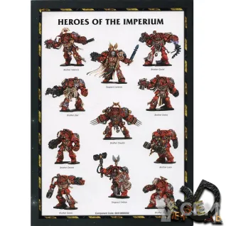 Описание картинки Heroes of the Imperium от R.E.print по цене 1 290руб | Свободный Рынок Миниатюр - СРМ